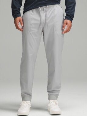 lululemon athletica Men's Light Gray Joggers